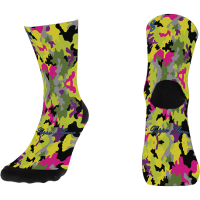 Media de Deportes Técnico Camuflaxe de – Rosa Estilo e confort para os seus eventos.