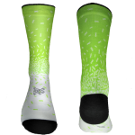 Media de Deportes Slavo Verde Flúor – Vibrante Estilo e un Rendemento Superior